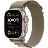Apple Watch Ultra 2 GPS 49 mm + Cellular Titanium S Smartwatch (4,9 cm/1,92 Zoll, Watch OS 10), Alpine…