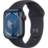 Apple Watch Series 9 GPS + Cellular 41mm Aluminium S/M Smartwatch (4,1 cm/1,61 Zoll, Watch OS 10), Sport…