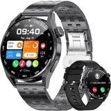 Lige Smartwatch (1,39 Zoll, Android iOS), für Herren mit Telefonfunktion HD Fitness Tracker Wasserdichte…