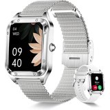 Betatree Smartwatch Damen, Fitnessuhr mit Telefonfunktion, Benachrichtigung Smartwatch (1,6 Zoll, Android…