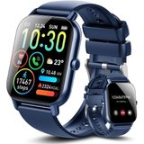 Ddidbi Smartwatch (1,85 Zoll, Android iOS), Telefonfunktion Fitnessuhr IP68 Wasserdicht 112 Sportmodi…