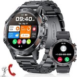 SUNKTA Telefonischer Anruf Herren's Smartwatch (1,39 Zoll, Android / iOS), Mit den besten und erstaunlichsten…