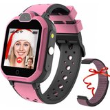 PTHTECHUS Smartwatch (1,37 Zoll, 4G), Kinder 4 G für Mädchen und Mädchen mit GPS WiFi Videoanruf Sprachchat