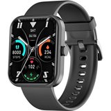 blackview Smartwatch (1,83 Zoll, Android iOS), Bluetooth Anrufe Fitnessuhr Armbanduhr mit Pulsmesser…