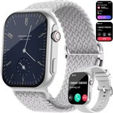 JOEAIS Smartwatch für Damen Herren Fitnessuhr Sport Watch Fitnessarmband Smartwatch (2.01 " Zoll) Smartwatch…