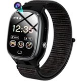 PTHTECHUS Fur für Jungen Mädchen Schrittzähler Kind Armbanduhr Touchscreen Smartwatch (1.37 Zoll, Android…