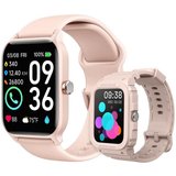 Yuede Smartwatch Damen und Herren, Fitness Uhr Mit Sprachanruf, Smartwatch (1,8 Zoll) Fitness Tracker…