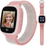 PTHTECHUS Smartwatch (1,4 Zoll, Android iOS), Kinder GPS 4G HD Touchscreen Uhr Telefon GPS Tracker SOS…
