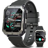 IBETTER Smartwatch, Fitness Tracker Uhr, Damen Herren Smartwatch (Fitnessuhr mit Telefonfunktion 1,83"…