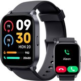 IVSO smartwatch,Fitness Tracker uhr für Damen Herren mit Telefonfunktion Smartwatch (Fitnessuhr mit…