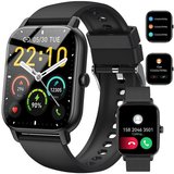 IBETTER Smartwatch, Damen Herren Smartwatch, Fitness Tracker Uhr Smartwatch (Fitnessuhr mit Telefonfunktion…