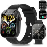 Yuede Smartwatch für Damen Herren, Smartwatch Fitnessuhr Tracker mit Telefonfunktion und SMS-Benachrichtigung…