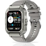 Carneedi Smartwatch (1,85 Zoll, Android iOS), Herren mit telefonfunktion armbanduhren schlafmonitor…