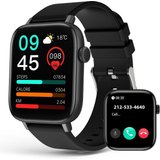 ombar Fitness Tracker Uhr Damen und Herren Smartwatch (Pulsmesser Schrittzähler Schlafmonitor cm/1,9"…