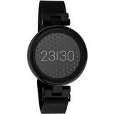 OOZOO Smartwatch Q00411 Armbanduhr Schwarz Milanaiseband 39 mm Smartwatch