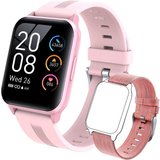 MicLee Smartwatch (1,69 Zoll, Android iOS), Fitnessuhr Pulsmesser Wasserdicht Armbanduhr Sportuhr Schrittzähler