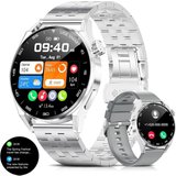 Lige Smartwatch (1,39 Zoll, iOS Android), Herren 300mAh mit Telefonfunktion Wasserdicht Fitness 100+…