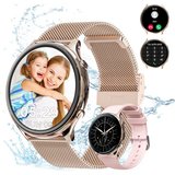 Powerwill Smartwatch für Damen Herren, 1,39 Zoll Touchscreen Smart Watch Smartwatch, mit Bluetooth Anrufe,lP67…