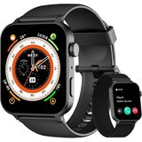 blackview Smartwatch (1,83 Zoll, Android, iOS), Herren Damen,Tätigen und Annehmen von Anrufen, Sportuhr,…