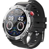 IVSO Smartwatch, Fitness Tracker Uhr, Damen Herren Smartwatch (Fitnessuhr mit Telefonfunktion 1,32"…