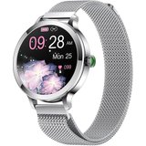 LONGLU Smartwatch (1,106 Zoll, Android, iOS), mit Bluetooth-Anruf, Fitness-Tracker-Uhr mit Wasserdicht…