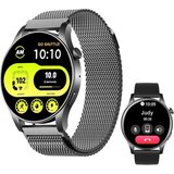 MiGuoLeyu Smartwatch (1.43 Zoll, Android, iOS), mit Telefonfunktion Sportmodi, Schrittzähler Pulsuhr…