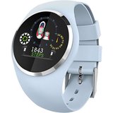 Atlanta Smartwatch (1,2 Zoll, Android, iOS), mit Herzfrequenz Blutdruck Schlaf Schritte Farbdisplay…