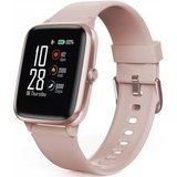 Hama Fit Watch 5910 33 mm Edelstahl GPS - Smartwatch - rosé Smartwatch
