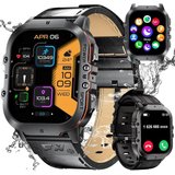 SUNKTA Smartwatch (1,96 Zoll, Android, iOS)