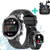 Mutoy Smartwatch, Smartwatch Damen Herren Smartwatch (1.39" HD Fitnessuhr mit Anruffunktion Zoll) IP67…