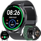 MYSHUN Smartwatch (1,43 Zoll, Android, iOS), mit Telefonfunktion FitnessTracker 15Sportmodi Aktivitätstracker…