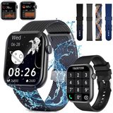Giecy Smartwatch für Damen,Fitness Tracker Uhr für Herren,Sportuhr Männer Fitnessuhr (2.0 Zoll Sportuhr…