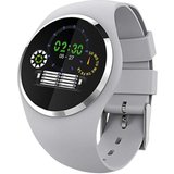 Atlanta Smartwatch (1,25 Zoll, Android, iOS), mit Herzfrequenz Blutdruck Schlaf Schritte Farbdisplay…