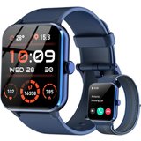 IOWODO Damen's und Herren's Fitness-Tracker IP68 Wasserdicht Smartwatch (Android / iOS), mit Herzfrequenzmonitor…