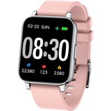 SUPBRO Smartwatch (1,69 Zoll, Andriod iOS), Fitness Tracker Uhr IP67 Wasserdicht Fitnessuhr mit Pulsmesser