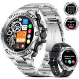 Lige Smartwatch (1,5 Zoll, Android, iOS), mitTelefonfunktion,800mAh Hochleistungsakku Sportmodi,5ATM…
