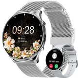 Powerwill Smartwatch Damen mit Telefonfunktion Smartwatch herren fitness tracker Smartwatch (1,39 Zoll)…