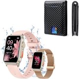 HYIEAR Smartwatch für Damen und Herren, TFT Bildschirm, Herren-Geldbörse Smartwatch (4.5 cm/1.77 Zoll,…