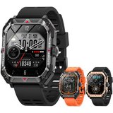 VSIUO Smartwatch Damen Herren, Fitness Tracker Uhr mit Anrufe Smartwatch Smartwatch (2.02 Zoll, IP68…