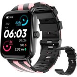 HUYVMAY Smartwatch (1,8 Zoll, Android, iOS), Mit Herzfrequenz Schlafmonitor Schrittzähler,Fitness Tracker…