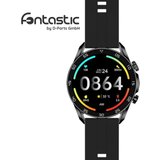 fontastic Lema AMOLED Smartwatch schwarz Smartwatch