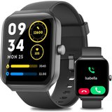 Quican für Herren, Anrufe, mit Anrufen, Antwort Smartwatch (1,95 Zoll, Android / iOS), Mit integrierter…