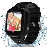 Ruopoem GPS und Telefon Videoanruf IP68 Wasserdicht Kinder's Smartwatch (Android/iOS), Spiele Schulmodus…