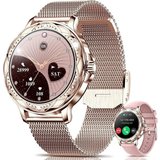 IBETTER Smartwatch, Fitness Tracker Uhr, Damen Herren Smartwatch (Fitnessuhr mit Telefonfunktion 1,2"…
