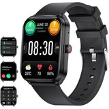 Lige Smartwatch (1,93 Zoll, Android, iOS), Sprachassistent,Schlafüberwachung, Herzfrequenz/SpO2, IP67…