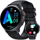AVUMDA Smartwatch (1,43 Zoll, Android iOS), mit Telefonfunktion AMOLED HD Fitnessuhr Wasserdicht 100+…