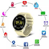 autolock Smartwatch mit Blutdruckmessung,Fitness-Tracker,Gesundheits-Tracker Smartwatch (1,28 Zoll),…