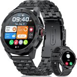 SIEMORL Smartwatch (1,39 Zoll, Andriod iOS), Herren mit Telefonfunktion 100+ Sportmodi,IP68 Wasserdicht…