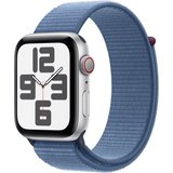 Apple Watch SE GPS Aluminium 44 mm + Cellular One-Size Smartwatch (4,4 cm/1,73 Zoll, Watch OS 10), Sport…