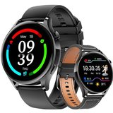 Mutoy Smartwatch für Damen Herren, Fitness Tracker Uhr Smartwatch (1,32" Runde Voll Touchscreen Zoll)…